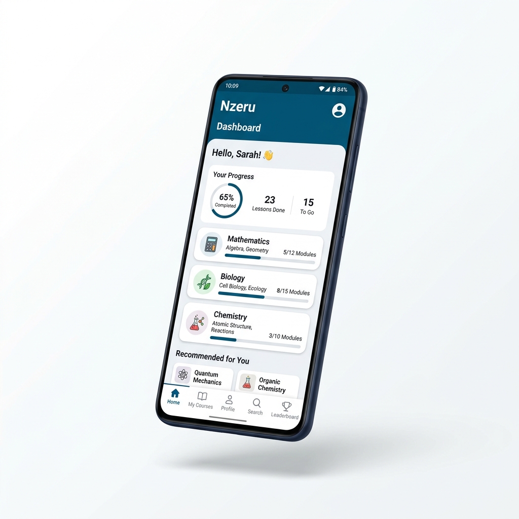 Nzeru App Dashboard